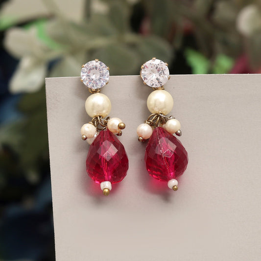 Royal Rani Color 12 Paar modische Ohrringe, gefertigt mit hochwertigem, künstlerischem, traditionellem Schmuck-Finish