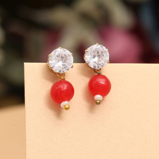 Royal Rani Color 12 Pair Of Fashion Earrings Crafted For Brides, Festivals, And Party Occasions