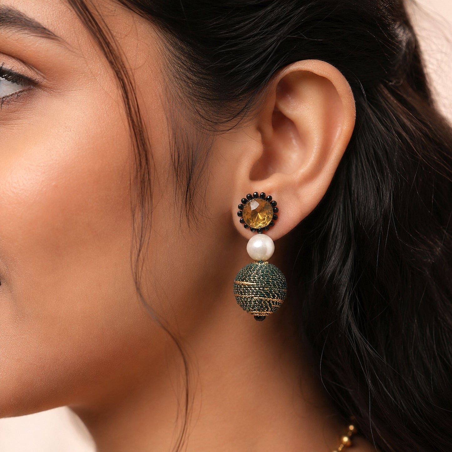 Multi Color Fashion Earrings with Trendy Designer Everyday Wear Appeal