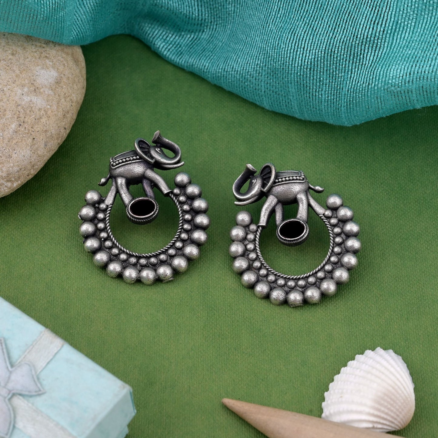 Beautiful Black Color Oxidised Earrings Designed For Daily Wear, Parties, And Cultural Celebrations