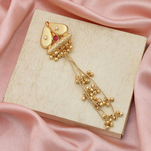 Rani Color Hair Pin Stylish Traditional Hair Jewelry Designer Fashion Accessory