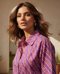 Multi Color Dots Print Cotton Elegant Shirts