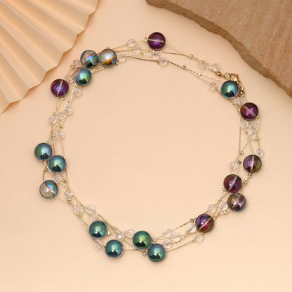 Multi Color Beaded Mala with Handmade Traditional Ethnic Fashion Design