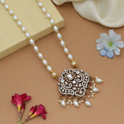 Klassische weiße Steinkette Elegante Hochzeits-Schmuckkollektion für Damen