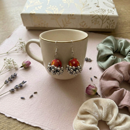 Multi Color Wooden Handcraft Earrings Designer Festive Traditional Statement Jewelry Collection Design