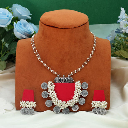 Rotes Holzhandwerk Halsketten-Set Königliche traditionelle Brautmode Statement-Schmuckdesign