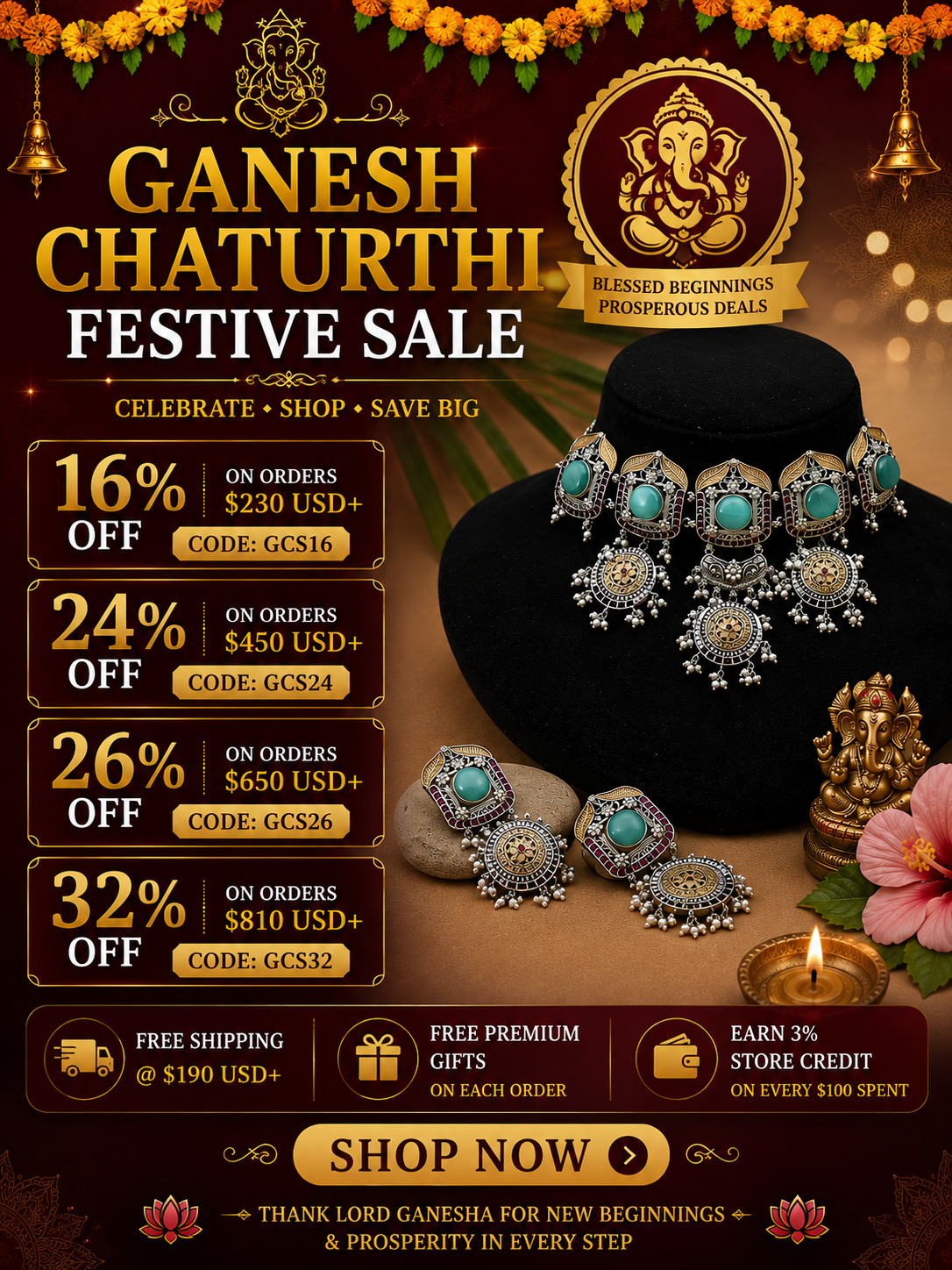 Femnari Ganesh Chaturthi Sale banner