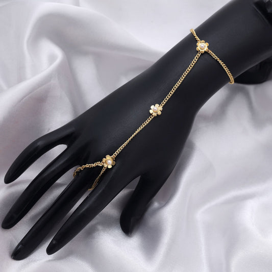 Gold Color Hath Phool (HF102GLD)