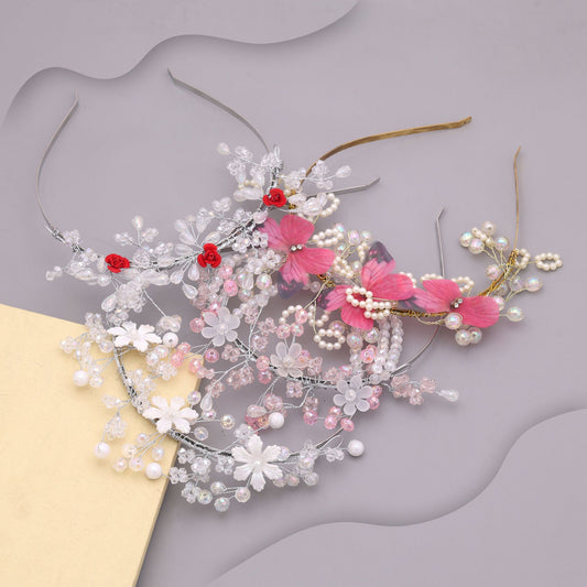 Assorted Color Hair Band 4 Pieces Combo With Stylish Matching Collection