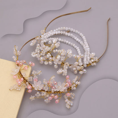Assorted Color 2 Pieces Combo Of Hair Band Elegant Daily Wear Fashion Hair Accessories