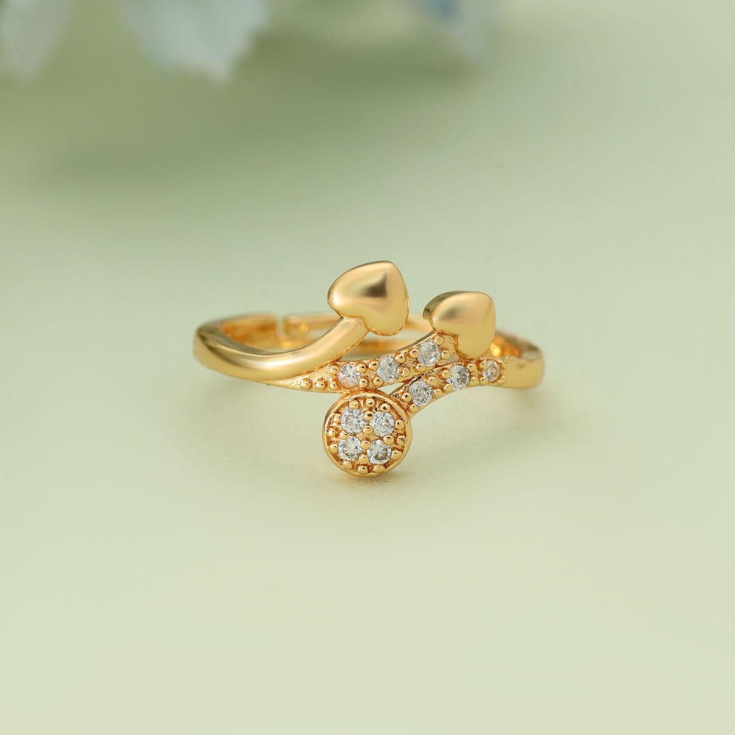 Gold Color Assorted Design Fashion Rings Combo Of 24 Pieces Elegant Party Wear Fashion Jewelry Set