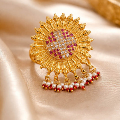 Rani Color Big Size Fashion Rings Bold Statement Traditional Jewelry