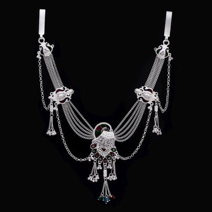 Multi Color Meena Work Kamarband Crafted For Royal Bridal And Festive Wear