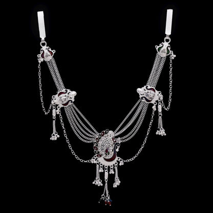 Multi Color Meena Work Kamarband Showcasing Intricate Enamel Artistry And Elegance