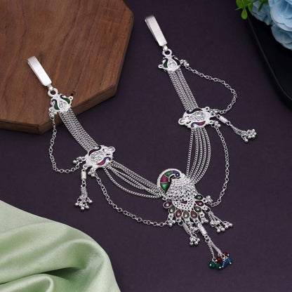 Multi Color Meena Work Kamarband Designed To Enhance Traditional Dance Costumes