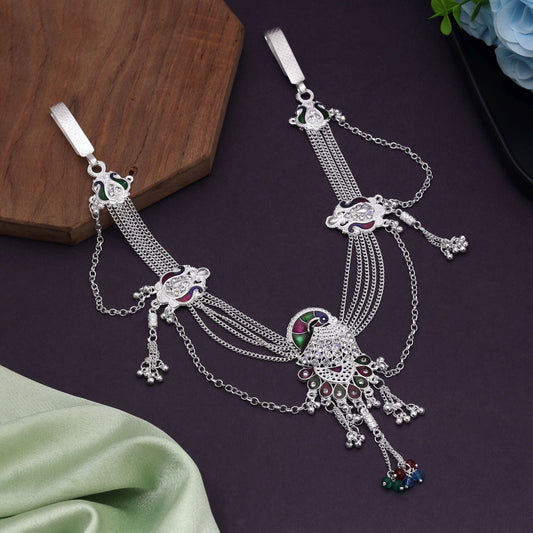 Multi Color Meena Work Kamarband Designed To Enhance Traditional Dance Costumes