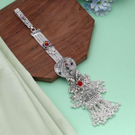 Multi Color Oxidised Kamar Juda Crafted For Bold Ethnic Fashion Statements