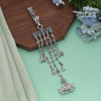 Pink Color Oxidised Kamar Juda Crafted For Bridal And Festive Occasions