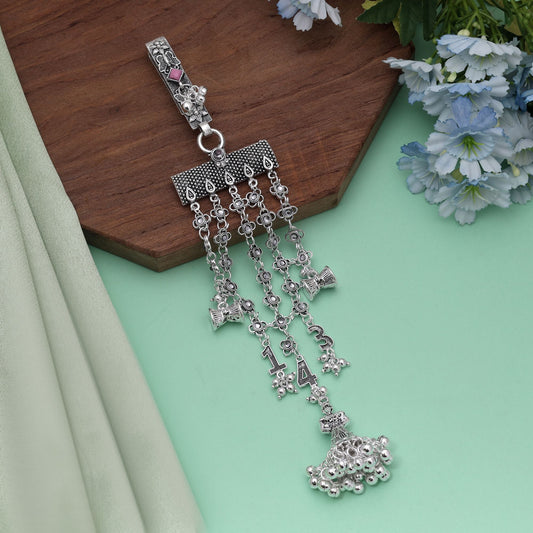 Pink Color Oxidised Kamar Juda Crafted For Bridal And Festive Occasions