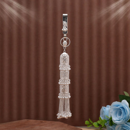 Silver Color Oxidised Kamar Juda Designed With Antique Finish For Ethnic Fashion