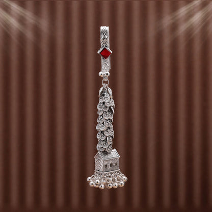Maroon Color Oxidised Kamar Juda Offering Royal Elegance