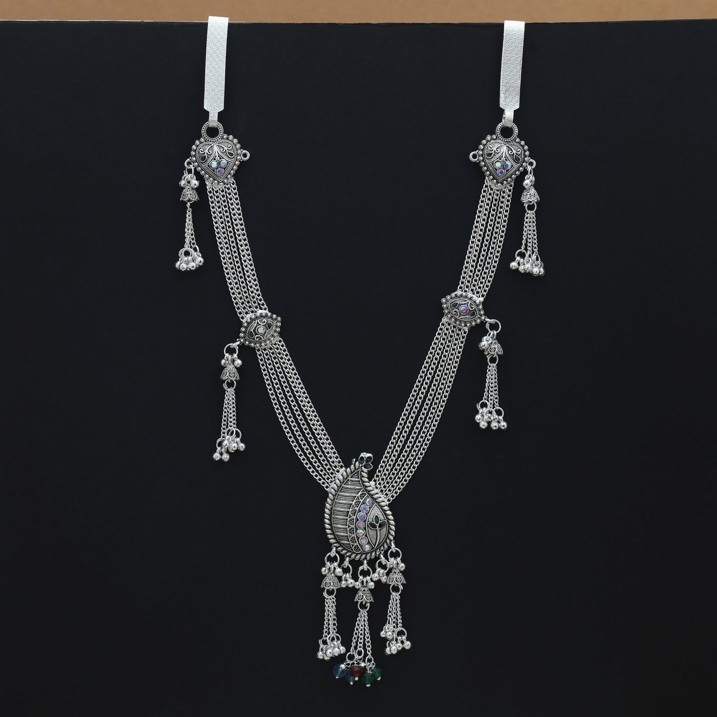 Assorted Color Oxidised Kamarband Elegant Ethnic Festive Waist Jewelry Collection