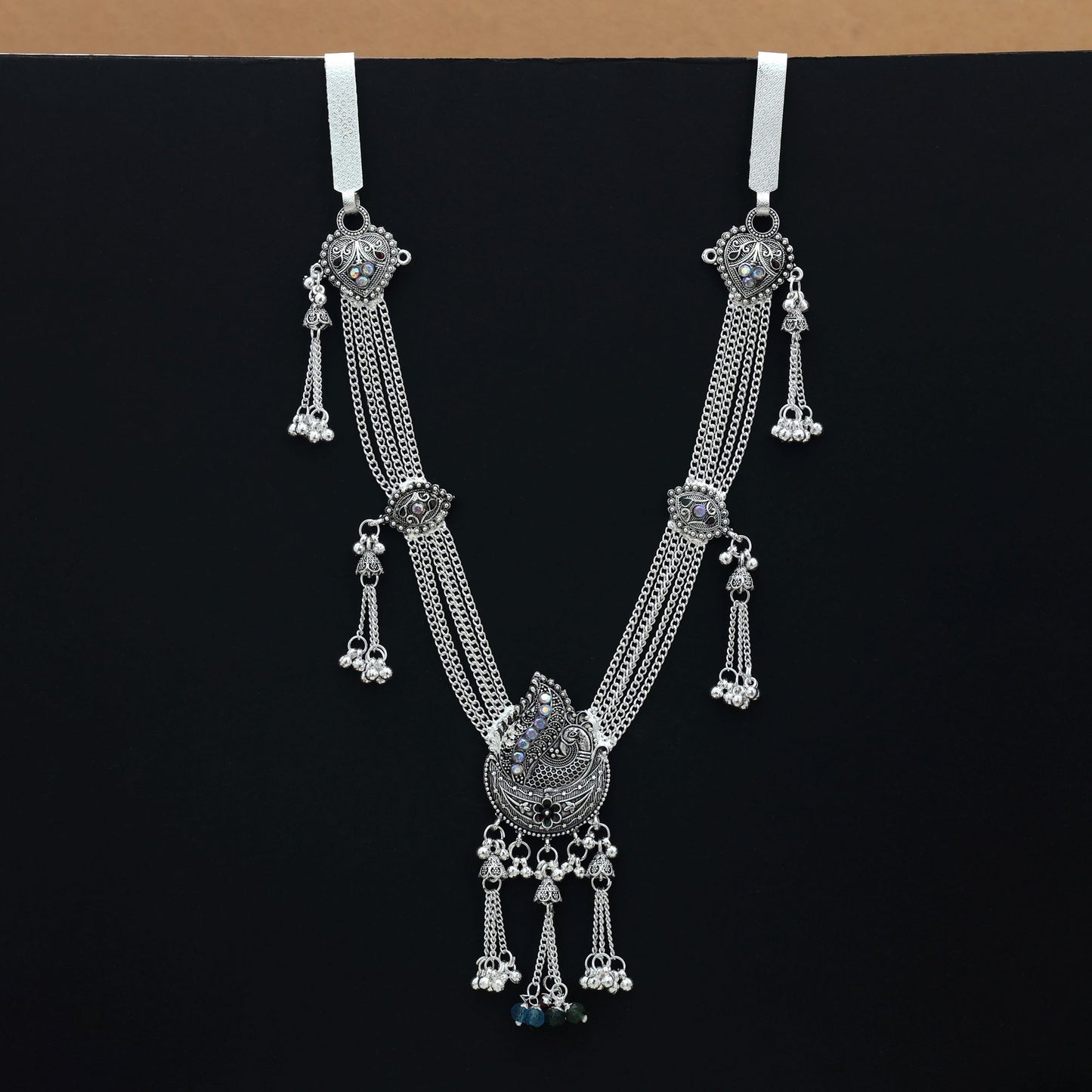 Assorted Color Oxidised Kamarband Traditional Antique Finish Statement Jewelry