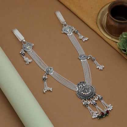 Assorted Color Oxidised Kamarband Stylish Antique Tribal Jewelry Design