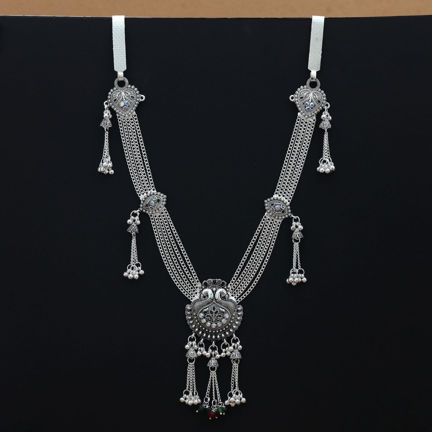 Assorted Color Oxidised Kamarband Stylish Antique Tribal Jewelry Design