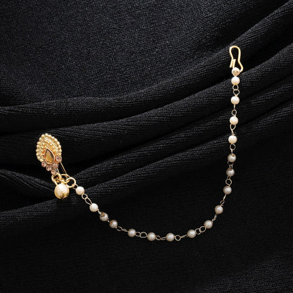 Goldfarbene Nasen-Nath Klassischer eleganter Nasenschmuck-Stil