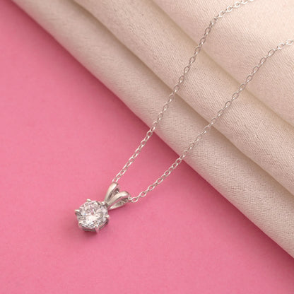 Silver Color 925 Silver Pendant (OMP104SLV)