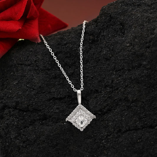 Silver Color 925 Silver Pendant (OMP106SLV)