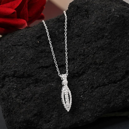 Silberfarbener Anhänger aus 925er Silber (OMP117SLV)