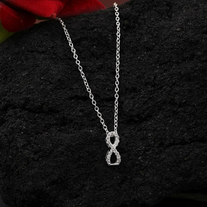 Silver Color 925 Silver Pendant (OMP118SLV)