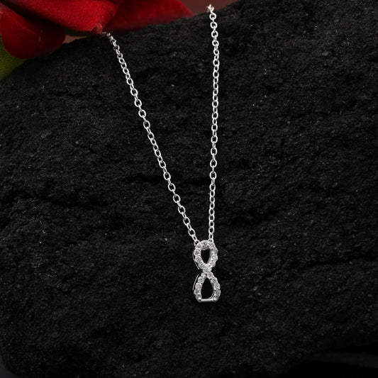 Silver Color 925 Silver Pendant (OMP118SLV)