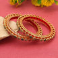 Multi Color 1 Set Of Fashion Bangles Combo Size: 2.8