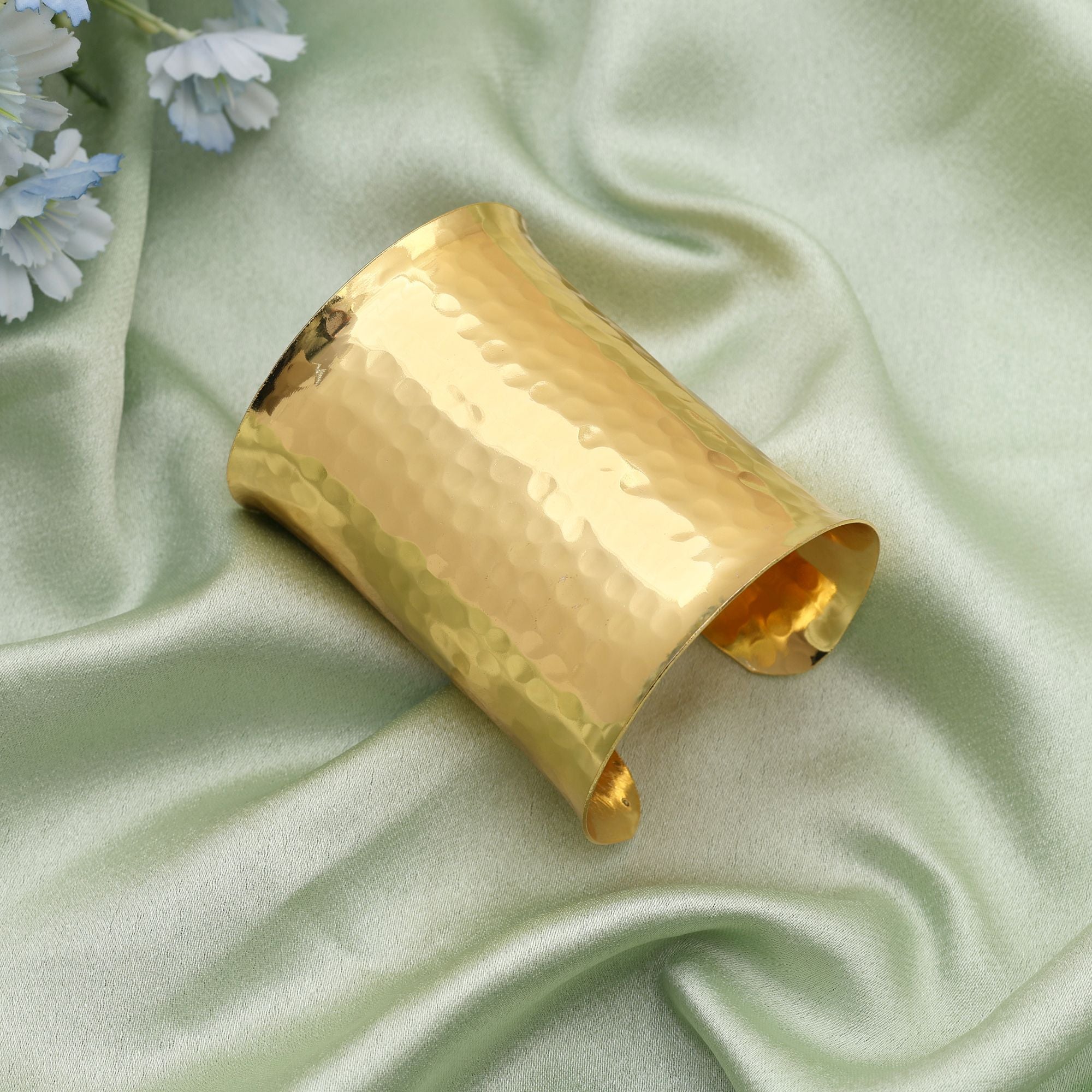Gold Color Bracelet Featuring Intricate Patterns Perfect For Elevating ...