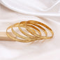 Goldfarbenes 1 Set Fashion Armreifen (PLKB125GLD)