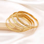 Gold Color 1 Set Of Fashion Bangle (PLKB126GLD)
