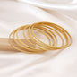 Goldfarbenes 1er-Set Fashion Armreif (PLKB132GLD)