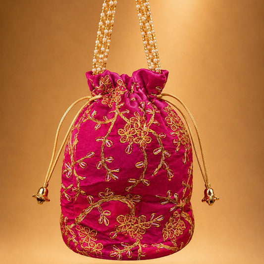 Rani Color 1 Pieces Of Handbags Potli