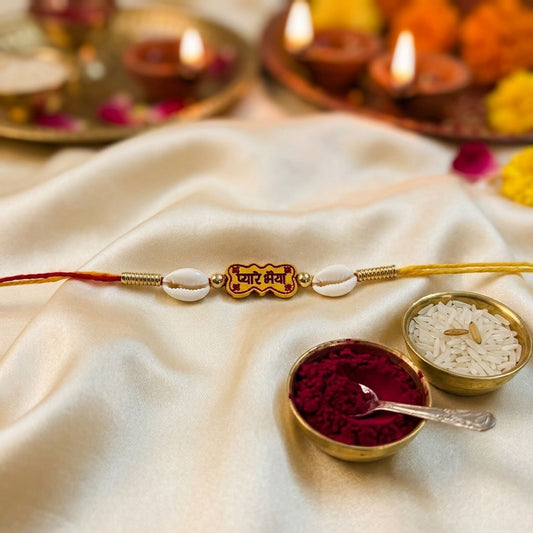 12 Pieces Combo Multi Color Designer Thread Rakhis with Elegant Handmade Traditional Festival Gift Design