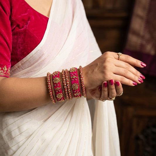 Rani Color 1 Set Armreifen Royal Traditioneller Brautschmuck-Kollektion
