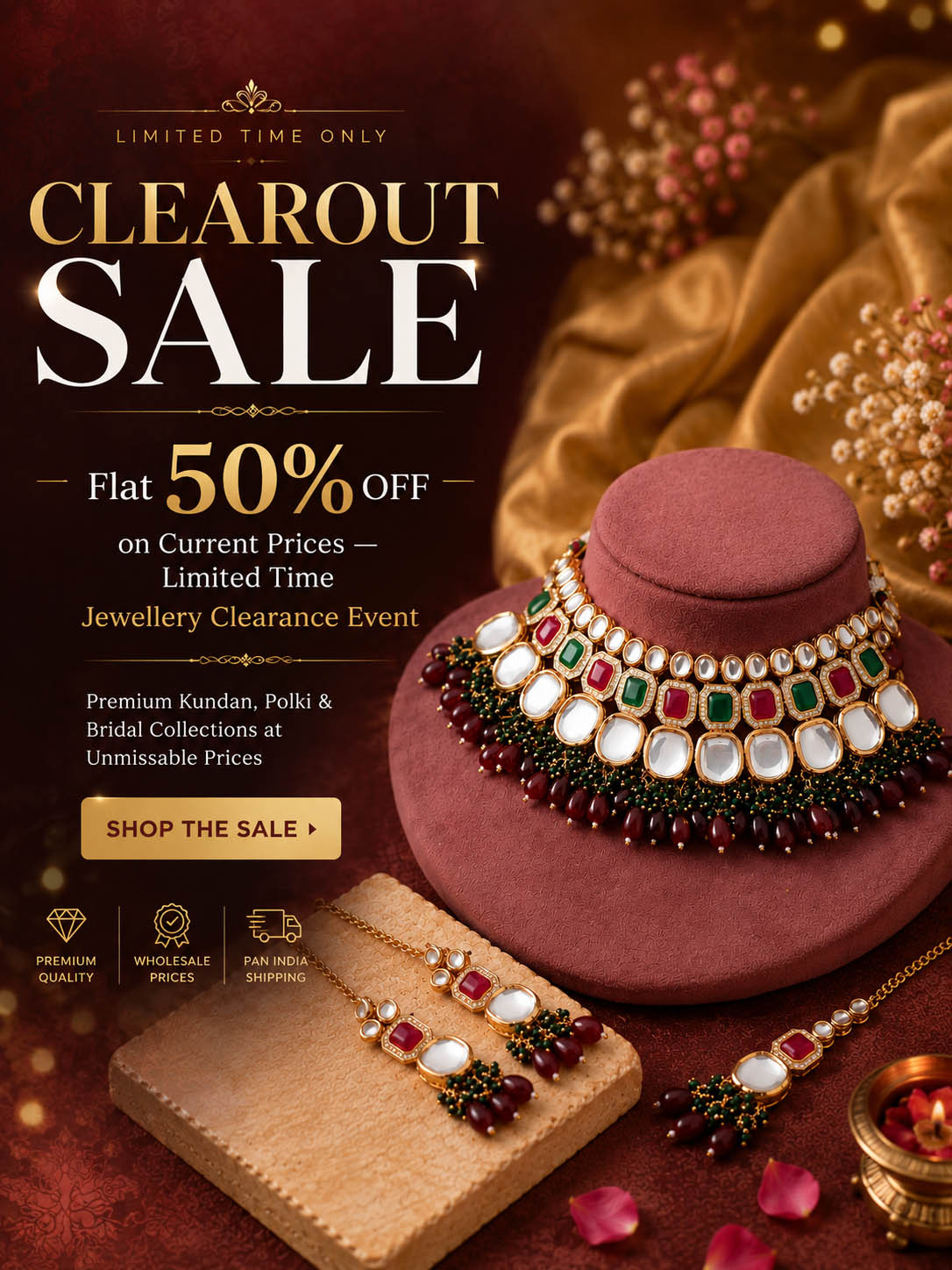 clearance Offer slide
