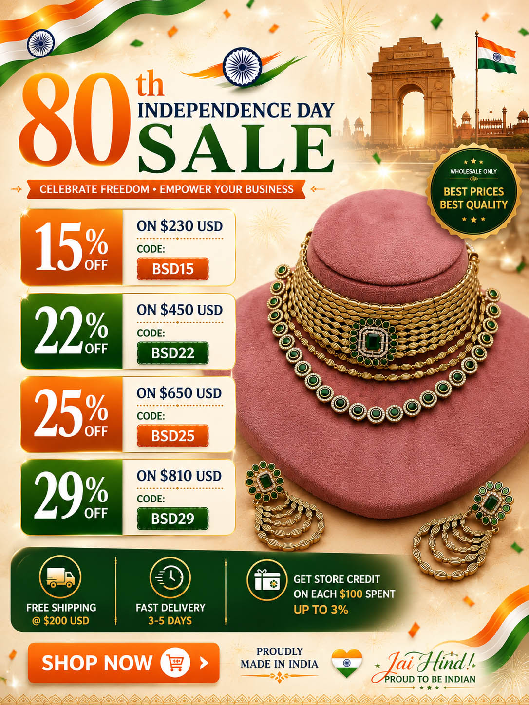 Femnari Independece Day SALE 2026